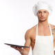 This “chef” may be sexy but he is not very good at cooking actual food, it seems.